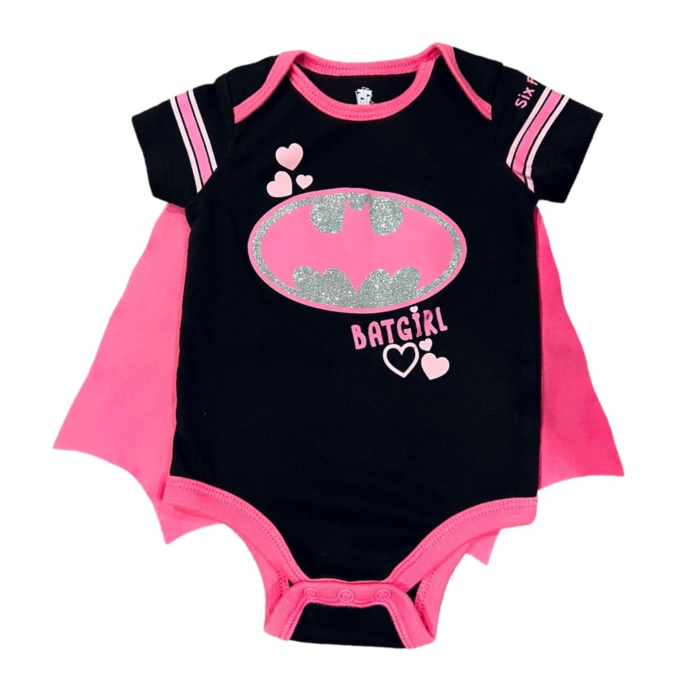 Batgirl onesie with cape